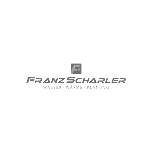 Logo Franz Scharler in grau