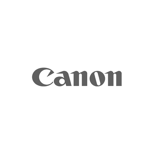 Logo Canon in grau