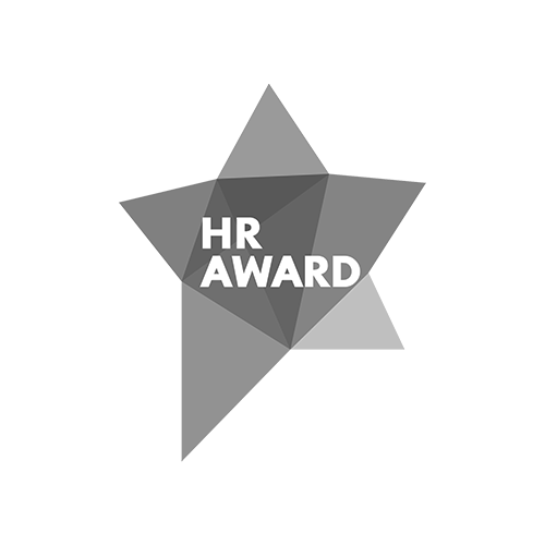 Logo HR Summit, HR Award in grau