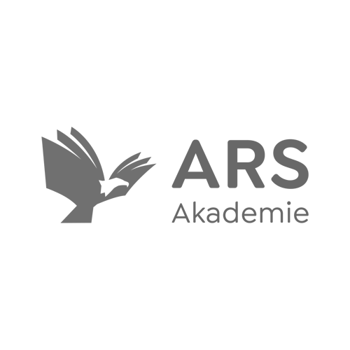 Logo ARS Akademie in grau