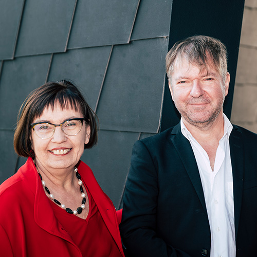 Foto von Eva Skergeth-Lopic und Wolfgang Berger, © Bernhard Bergmann