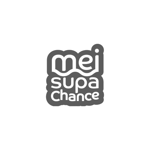 Logo Mei Supa Chance in grau