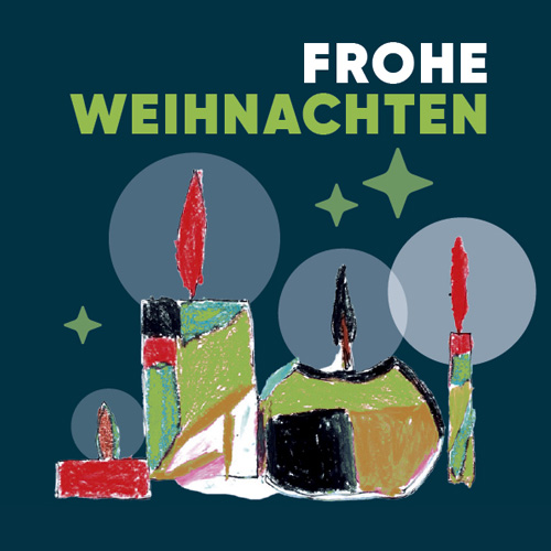 Design für Sercive Now Weihnachtskarten von VOI fesch Künstler Martin Filsegger