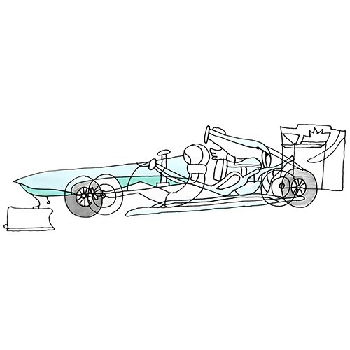 Design Formula 1 von VOI fesch Künstler Konrad Wartbichler