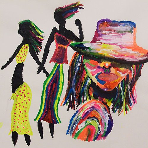 Beitragsbild Künstlerin Leonie Thavonat