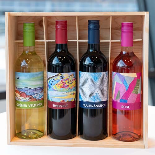 Scheiber Wein Etiketten 2025