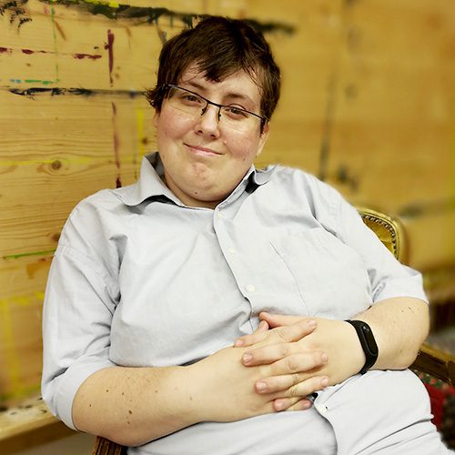 Künstlerin Melanie Jäger als Porträtbild